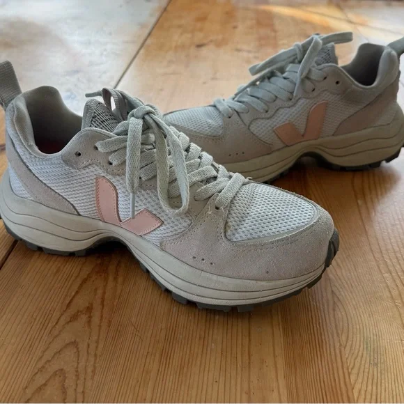 Veja Venturi Sneakers EU 37 Natural And Peach Pink - Picture 8 of 9